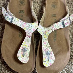 Birkenstock Floral Sandals